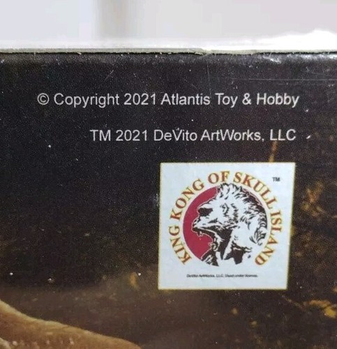 Atlantis King Kong Model Kit Aurora Glows In The Dark A465 - 第 8/8 張圖片