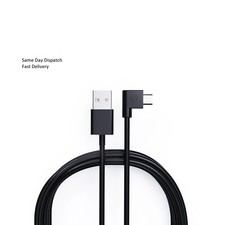 USB 2.0 A to Right Angle Micro B - Black-6ft(1.8m) Long (Micro USB Cable)