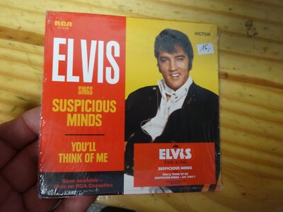 CD Limited Ed. Cardsleeve Elvis Presley Suspicious Minds + You'll Think of me