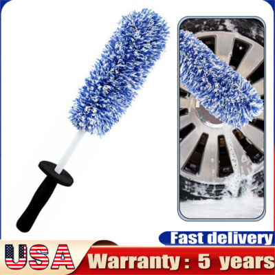 17  Car Wheel Brush Rims Tire Seat Engine Wash Cleaning Kit Auto Detailing Tool