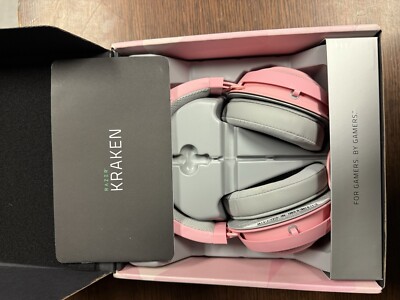 Razer Kraken Gaming Headset PINK- IN BOX  USED