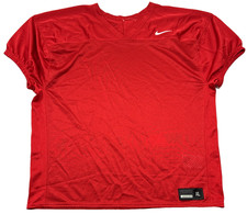 Nike AO4801-657 Mens XL Red Engineered Mesh Football Practice Jersey Unworn EUC