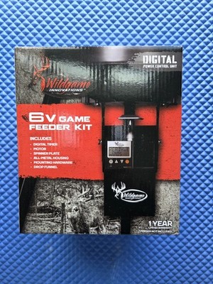 Wildgame Innovations 6V Game Feeder Kit Digital Power Control Unit - Black