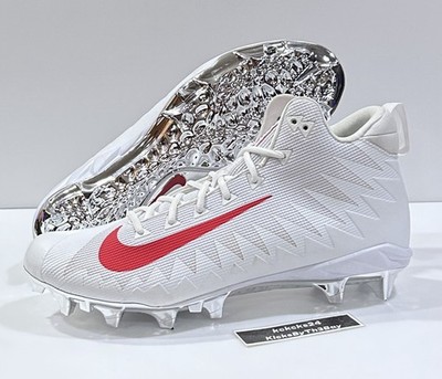Size 14 Wide Nike Alpha Menace Pro Football Cleats White AQ9070-160 OSU PE WD