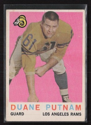 1959 Topps #67 Duane Putnam - VG - crease - Set Break!