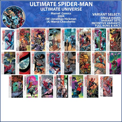 #ad Ultimate Spider Man 2024 #1 14 15 16 17 18 19 20 21 22 23 Marvel COVER SELECT $99.88