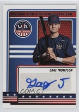 2023 Panini USA Baseball Stars & Stripes Blue Gage Thompson #NTDP-GT Auto 13dz