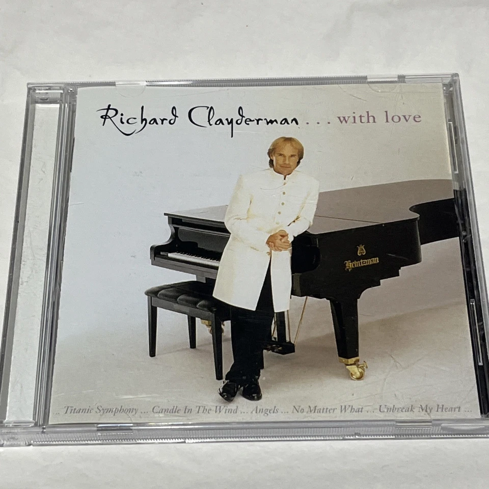 Richard Clayderman – ... With Love CD Classical Easy Listening - Image 2 of 4