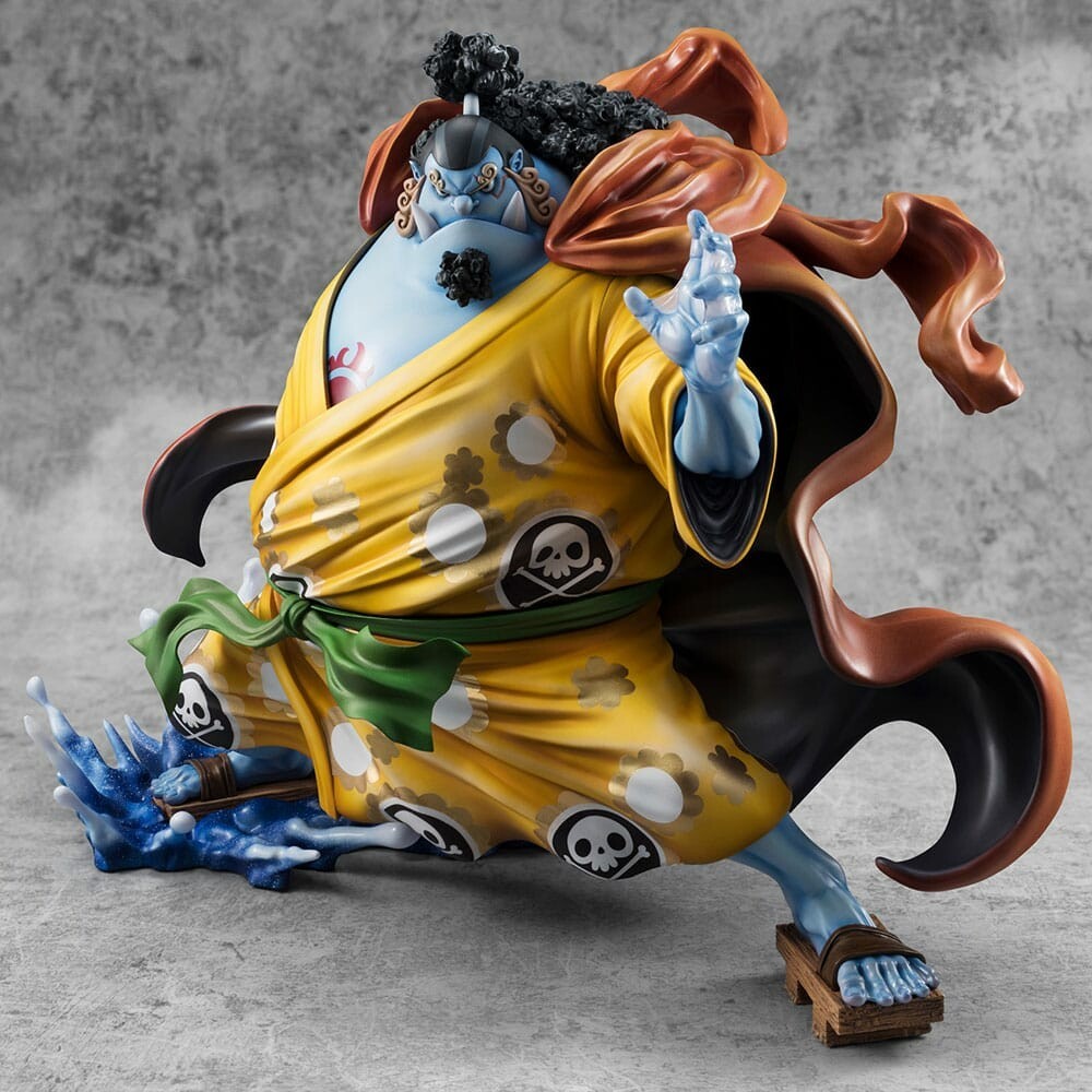 ONE PIECE - Jinbe Limited Reprint 1/8 Pvc Figure P.O.P. SA-Maximum MegaHouse
