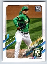 2021 Topps #46 Jesus Luzardo Oakland Athletics   FS
