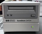 HP Hewlett Packard SureStore DAT24 DDS 4mm External Tape Drive C5653 + 30 tapes