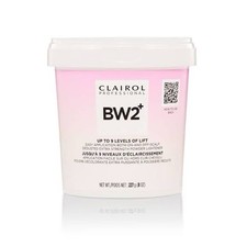 Clairol Professional BW2 Powder Hair Lightener, Dust-Free, White, 8 oz