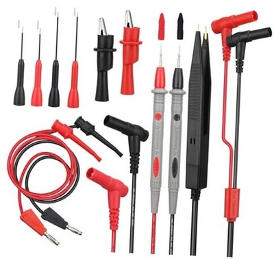 SWANLAKE 11-Piece Multimeter Test Leads Set, CAT III 1000V 20A Multimeter 