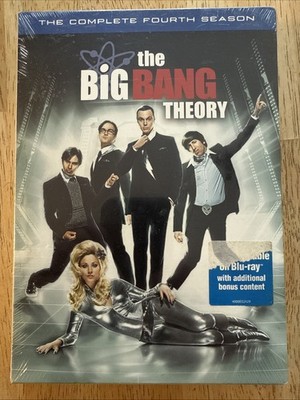 The Big Bang Theory: Season 4 Brand New Sealed DVD Complete Fourth ...