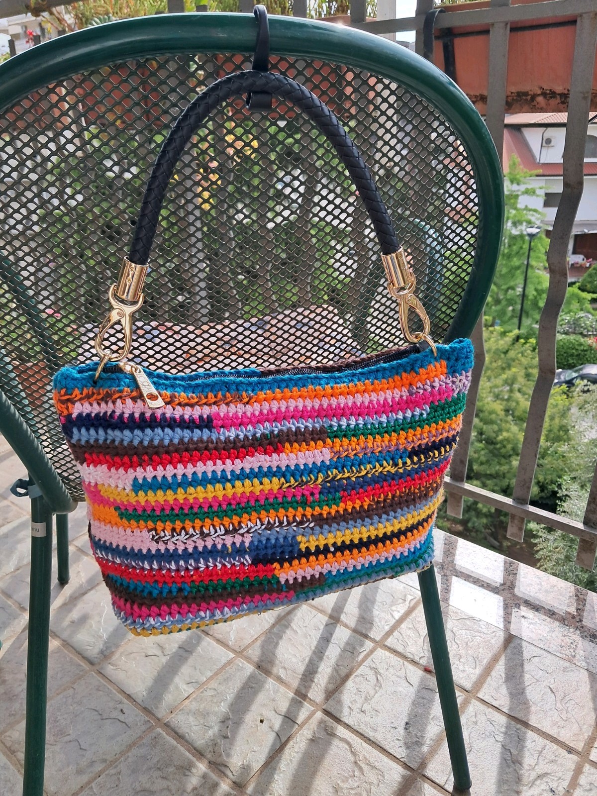 Borsa Uncinetto Modello Miu Miu, Borsa Hand Made Borsa Croche Fatto A Mano