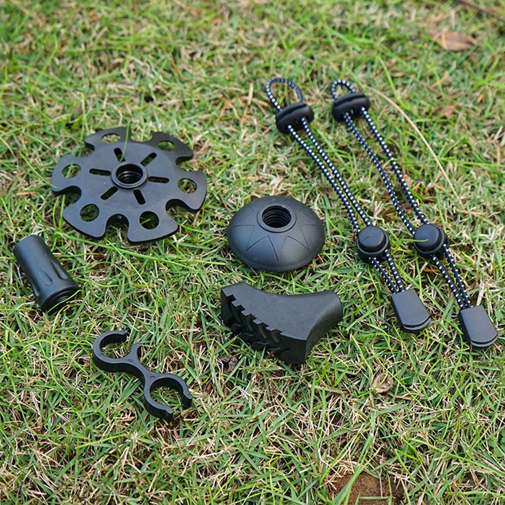 12 Pcs Puntale Bastone Trekking Accessori Per Cani Da Forniture Esterni foto 3