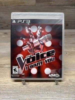 The Voice I Want You Sony PS3 PlayStation 3 New Sealed