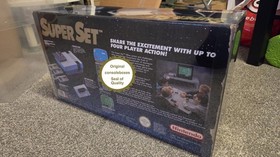 P.E.T. Plastica Console Box Protezione per Nintendo NES Action Set / Super Set Box