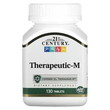 Therapeutic M Multivitamin and Mineral Supplement 130 Tablets Gluten Free