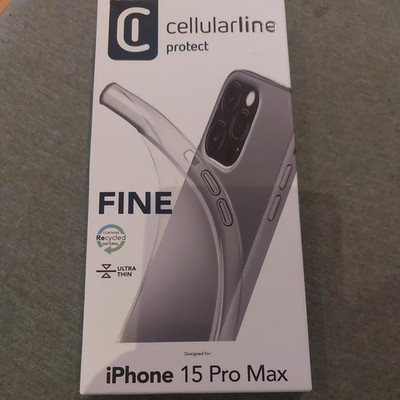CellularLine Fine Case für Apple iPhone 15 Pro Max Clear (60542) #1906845