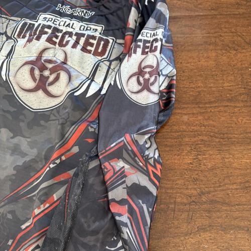HK Army Paintball SPECIAL OPS INFECTED Jersey - Tactical Red/gry Camo - 3XL - 第 6/7 張圖片