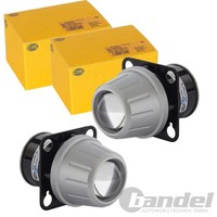 2X Hella DE Halogen Scheinwerfer Rund 12V | 1BL 009 071-001