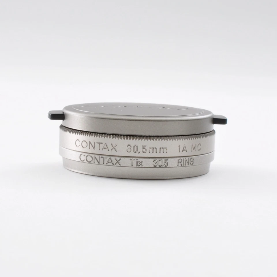 Contax K-31 Lens Cap 30.5mm 1A MC Filter Tix 30.5mm Adapter Ring Near Mint Japan - Image 4 of 4