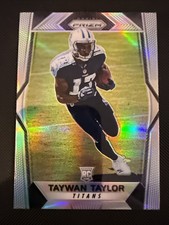 Taywan Taylor #213 Prizm Silver Prizm NFL Football 2017 Tennessee Titans RC