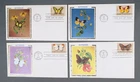 MayfairStamps US FDC 1977 Indiana Scott 1712-1715 Unsealed Butterflies Colorano