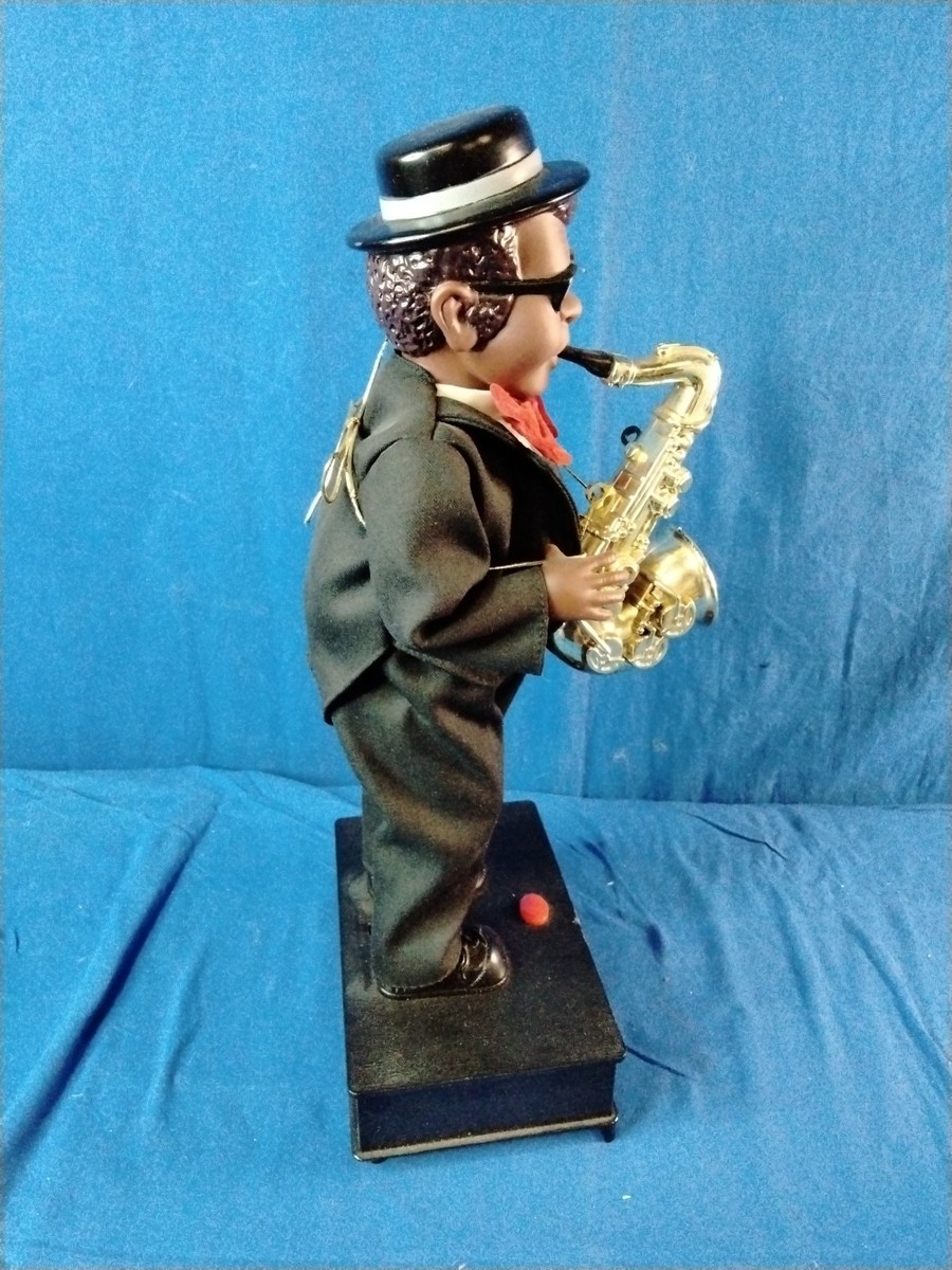 Vintage The Jazzman Singing Dancing Doll Battery Operated RARE