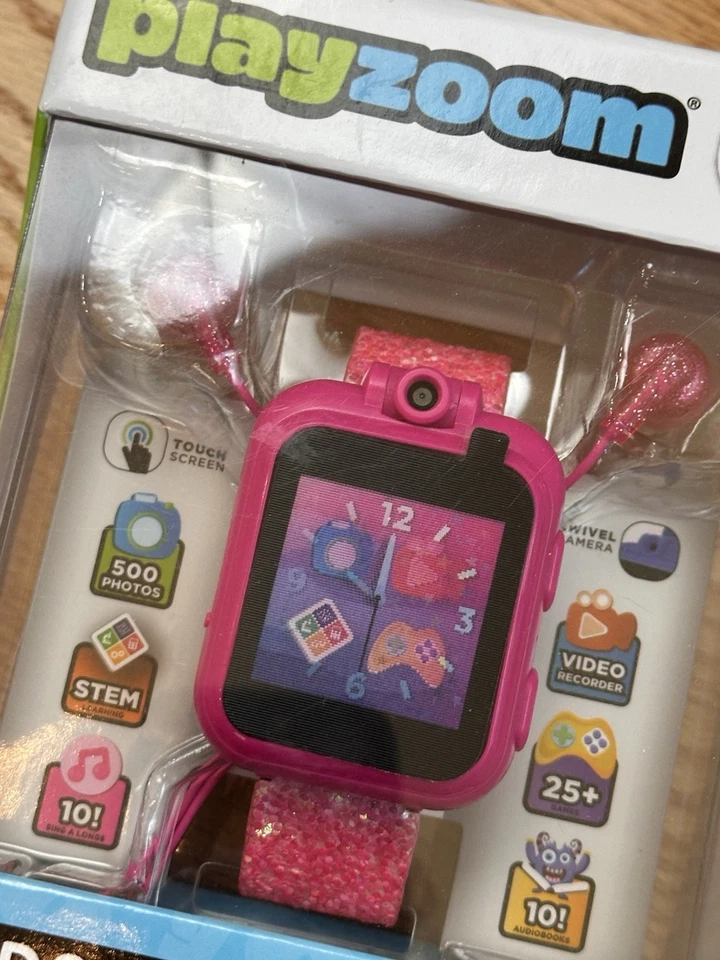 Kids Smartwatch Play Zoom Playzoom Watch Sealed Factory Sealed Brand New - Image 2 of 4