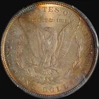 New ListingPCGS MS63 1887-P Morgan Silver Dollar  - Reverse Toning