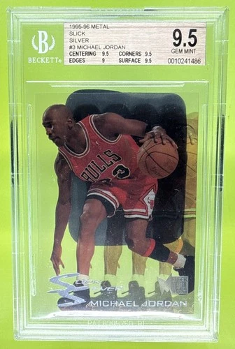 Jordan 1995 Fleer Jordan #3 Silver