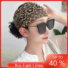 Women Hijab Bonnet Cap Muslim Turban Chemo Cancer Headwear Wrap Head Cover Pearl