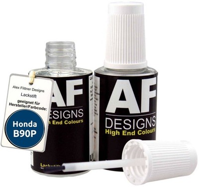 Lackstift für Honda B90P Super Sonic Blue Perl schnelltrocknend 2x20ml