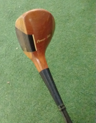 #ad Hamp;B POWERBILT CITATION PERSIMMON # 7 FAIRWAY WOOD RH 43quot; BORON LOW TORQUE SHAFT $24.22