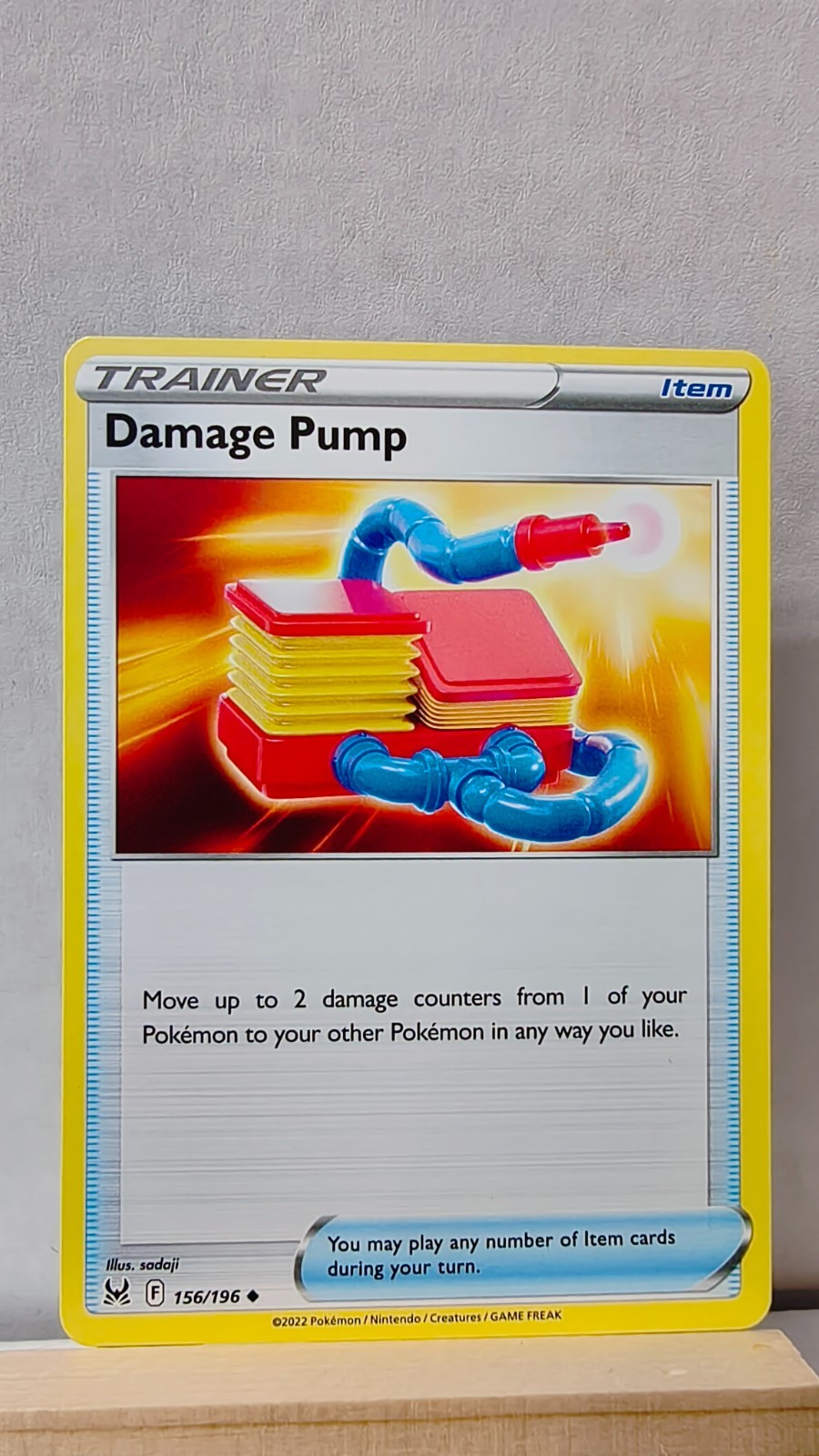Damage Pump [LP] - Pokemon TCG Lost Origin 156/196 [Uncommon]