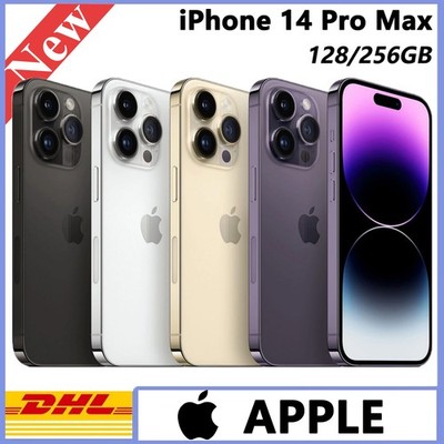 Neu Apple iPhone 14 Pro Max 128GB/256GB 5G Smartphone Handys Ohne Vertrag 6.7''