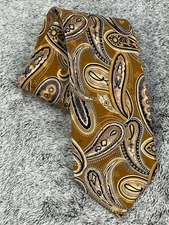 Men's Italo Ferretti Silvi Marina Luxury Silk Tie Italy  Geometric