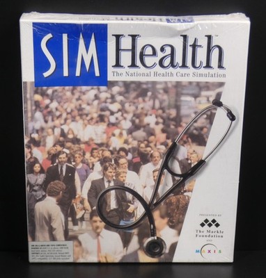 SIM HEALTH SIMHEALTH Health Care Simulator PC Game Factory Sealed With Bends