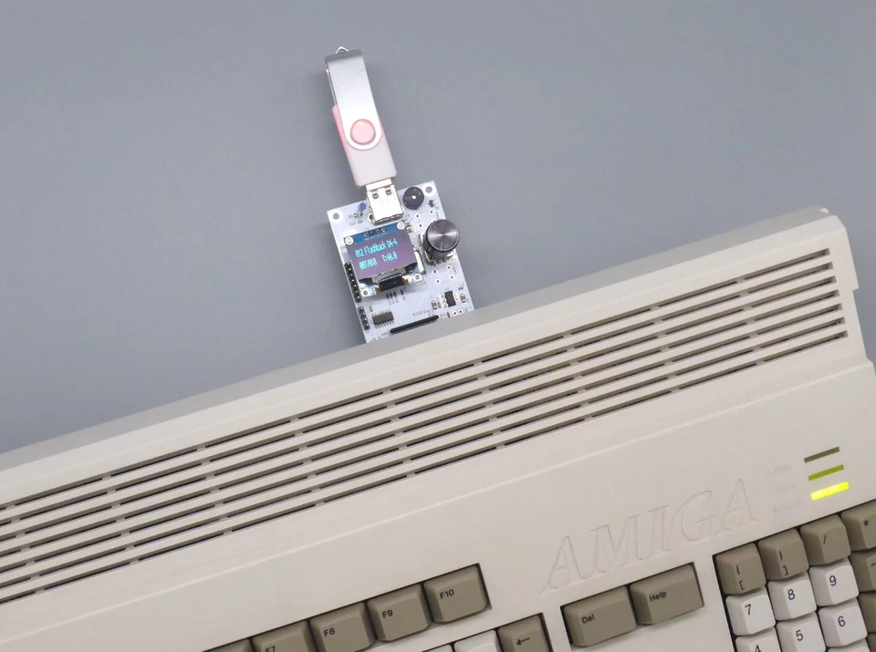 AMIGA Gotek–Externes Diskettenlaufwerk-Emulator.Kompatibel mit jedem Amiga-Model - Bild 4 von 4