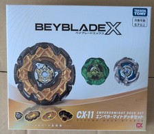 BEYBLADE X Beyblade CX 11 Emperor Might Deck Set