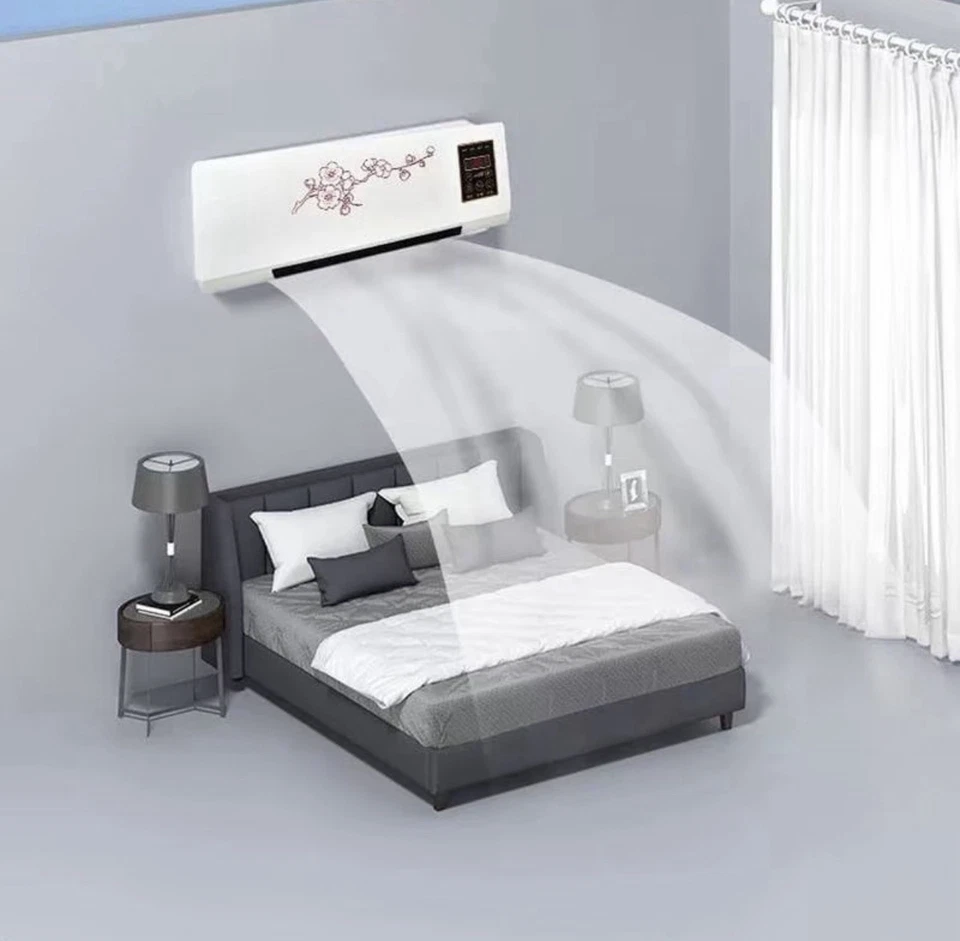 STUFA ELETTRICA A PARETE Basso Consumo   CALDO/FREDDO TERMOCONVETTORE CALDOBAGNO - Immagine 3 di 3