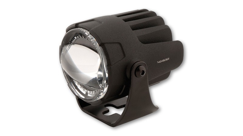 Feu anti-brouillard LED HIGHSIDER pro FT13-Fog avec faisceau large et boîtier noir