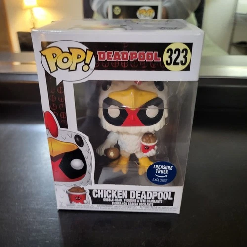 Funko Pop! Marvel Chicken Deadpool #323 Amazon Exclusive Vinyl Figure - NEW