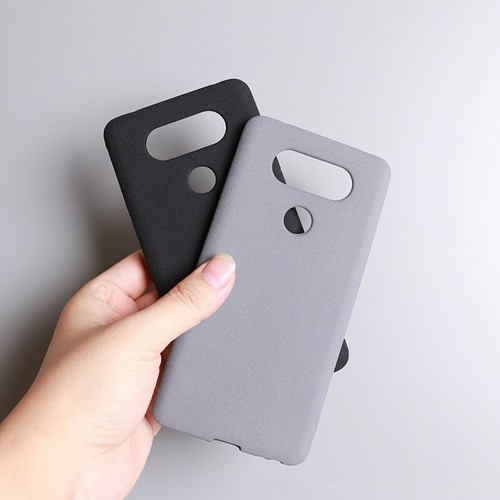 Do LG G6 G7 G8 G8s G8X Q6 Q7 Q8 RockSand Matowe gumowe silikonowe etui tylna pokrywa - Zdjęcie 2 z 27