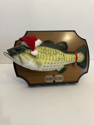 2000 Big Mouth Billy Bass Sings For The Holidays Christmas Singing
