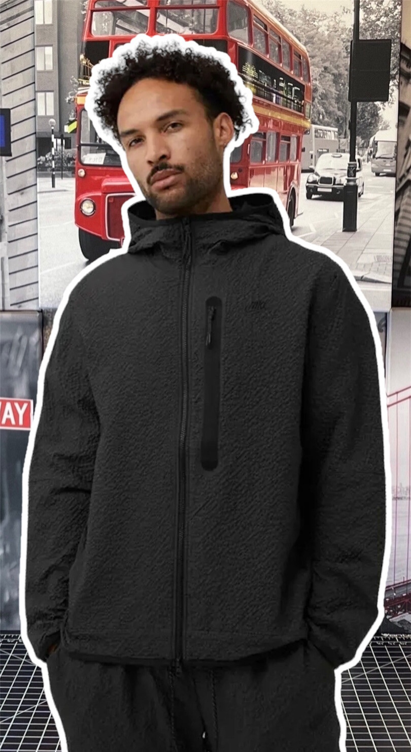 Nike Sportswear Tech Essentials Lined Woven Hooded Jacket Men's Sz 2X-LARGE NWT image 2
