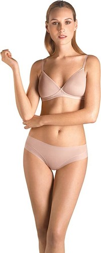 Hanro TEMPTATION 71040 Black Soft Cup Spacer Bra 32C & 71039 Bikini XS - Picture 9 of 10