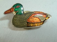 DUCK TIE TAC HAT LAPEL VEST PIN